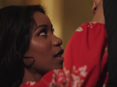 アメリカ人, お尻, 美女, 茶髪の, カップル, キス, 自然山雀, 剃毛