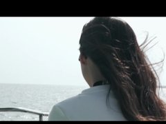 Leie, Asiatisch, Arsch, Strand, Hinter den kulissen, Schwarz, Hundestellung, Zierlich