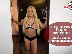 フェラチオ, 茶髪の, ヨーロピアン, 指いじり, ドイツ人, 巨大, 淫乱熟女, 乳首