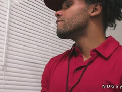 Anal, Black, Gay, Handjob, Interracial, Office, Rimjob