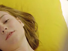 Érotique, Doigter, Lesbienne, Softcore, Adolescente, Nénés
