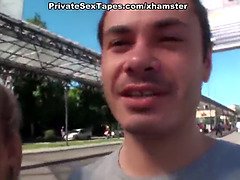 Sex lovers have found a quiet place and fucked outdoor