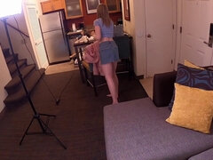 Melody Marks gets her big tits and tight pussy pounded in hot interracial action