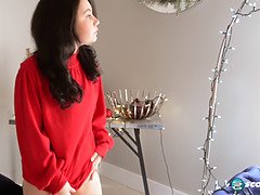 素人, 茶髪の, Hd, オナニー, 一人, ティーン, オッパイの