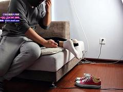 Aziatisch, Chinees, Voeten, Fetisj, Voeten fetish