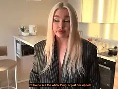 A REALTOR OFFERS ANAL SO THAT I WILL BUY AN APARTMENT. ANAL, FULL HD,