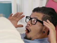 Big cock, Big tits, Blonde, College, Cumshot, Hardcore, Natural tits, Office