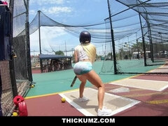 Thickumz - Horny Blonde Twerks Ass and Cruises For Cock