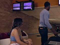 アナル, 美女, 黒人, デブ, グループ, 異人種間