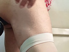 In den arsch, Süss, Hardcore, Riesendildo, Latina, Lingerie, Solo, Spielzeuge