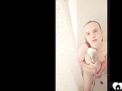 Amateur, Salle de bains, Fait maison, Petite femme, Solo, Adolescente