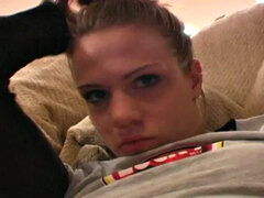 18 jahre, Leie, Braunhaarige, Selbstgemacht, Masturbation, Höschen, Pov, Solo