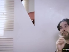 Grosser schwanz, Frau frau mann, Fingern, Faustfick, Hardcore, Rau, Weibliche ejakulation, Flotter dreier