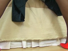 Britisch, Behaart, Hausfrau, Masturbation, Reif, Solo