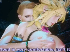 Cloud strife, uncensored, big ass
