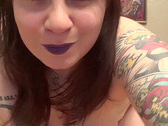 Amateur, Anal, Belle grosse femme bgf, Rondelette, Tatouage, Jouets