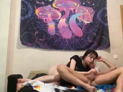 18 años, Verga grande, Garganta profunda, Corridas faciales, Atragantadas, Sexo fuerte, Ruso, Chupando