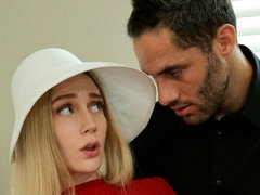 ブロンド, フェラチオ, バック, 指いじり, キス, 剃毛, ストリッピング, ティーン