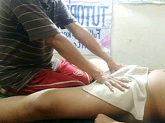 very red-hot indonesian massage with bulge