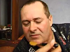 アナル, アジア人, 舐める尻, デカパイ, 黒人, フェラチオ, 茶髪の, 黒人