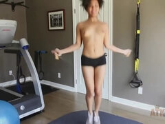 Loni Legend: A Brunette Ebony Goddess with Small Tits and Toys