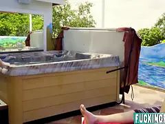 Blondine, Blasen, Hundestellung, Aufs gesicht abspritzen, Hd, Lecken, Muschi, Taboo