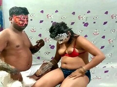 素人, フェラチオ, エロティック, 自家製, インド人, ティーン
