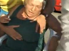 Grannies foursome: Big Tits, Blowjob  Blonde Porn