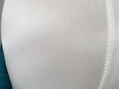 Enthousiasteling, Grote mammen, Brits, Rijpe lesbienne, Natuurlijke tieten, Nylonstof, Kousen, Oud