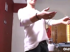 ぽっちゃり, デカ尻, フェラチオ, 巨乳な, なめる, 淫乱熟女, オマンコ, ラフ