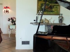 Noire, Tir de sperme, Faciale, Doigter, Seins naturels, Piercing, Avaler, Tatouage