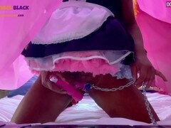 Black, Bondage, Homemade, Instruction, Maid, Petite, Toys