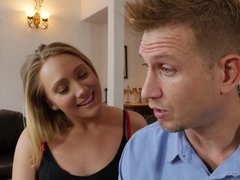 Blondine, Muschi, Ablutschen