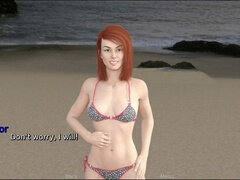 Sex game walkthrough, big natural tits, visual novel game