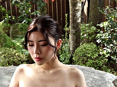 Grosse titten, Japanische massage, Öffentlich, Erotischer film, Titten