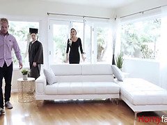 Step mother's graduation introduce to son