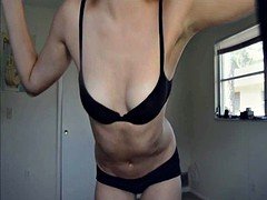 Cute Sexy Girl Stripping on Cam