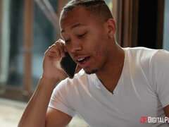 お尻, 美女, デカチン, 黒人, 気狂い, 異人種間, なめる, オマンコ