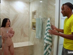 デカ尻, デカチン, デカパイ, フェラチオ, 茶髪の, バック, 淫乱熟女