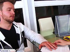 アメリカ人, デカ尻, デカチン, フェラチオ, イマラチオ, 手コキする, Hd, 生徒