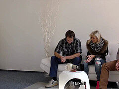 Blond, Man die toekijkt, Geld, Klein, Kut duiken, Tiener