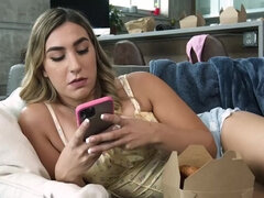 アメリカ人, デカ尻, デカチン, デカパイ, 兄弟, ズームショット, 手コキする, ティーン