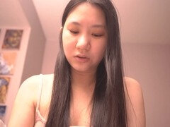 Asian teen brings you soothing ASMR vibes with some cozy pillow talk