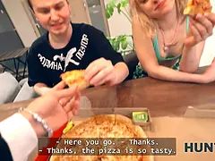 Schönheit, Blondine, Gehörnter ehemann, Freundin, Hd, Pov, Schreiend, Titten