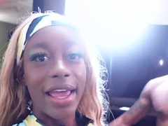 Anal, Verga grande, Negro, Ébano, Pequeña, Estrella porno, Realidad, Tetas