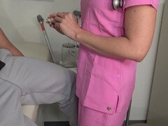 Busty nurse assists me in releasing tension at the hospital - Amber haunt and Teddy Tarantino