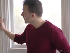 お尻, デカ尻, デカパイ, ブロンド, フェラチオ, ヒール, キス, 淫乱熟女