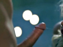Tussi, Schönheit, Blondine, Blasen, Indisch, Interrassisch, Milf, Ablutschen