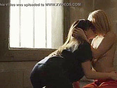 茶髪の, キス, レズビアン, オナニー