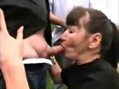 素人, フェラチオ, フランス人, 乱交, 熟年, 淫乱熟女, アウトドア, ヤリマン